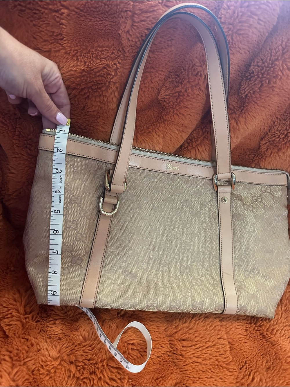 Gucci Monogram canvas tote - Picture 6 of 16